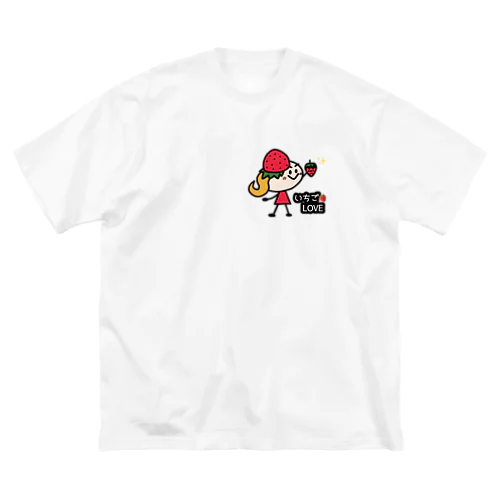 いちごLOVEちゃん Big T-Shirt