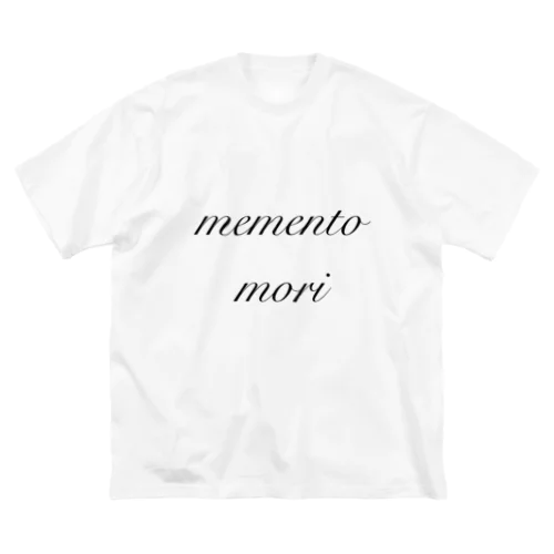 memento mori large ビッグシルエットTシャツ