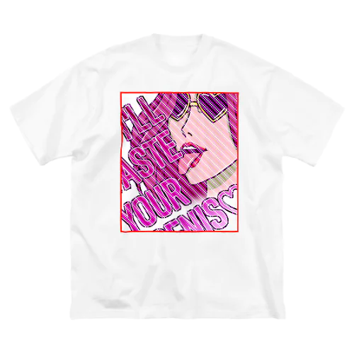 a dangerous lady ビッグシルエットTシャツ