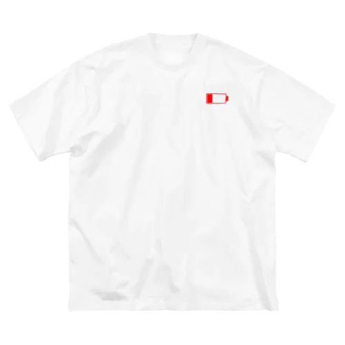battery low red Big T-Shirt