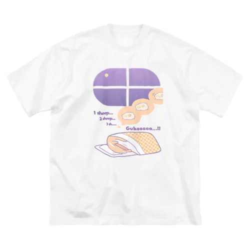 オレンジマンタ(GoodNight) ビッグシルエットTシャツ