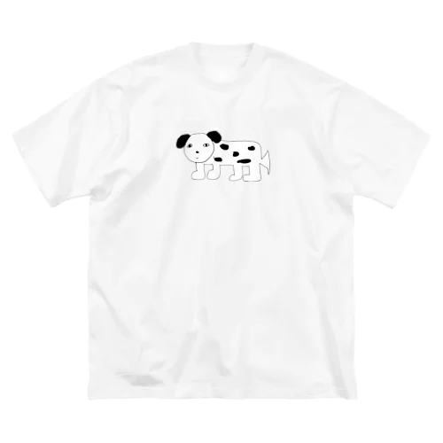 ばかでかいぬ ビッグシルエットTシャツ