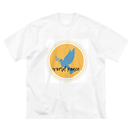 peace. ビッグシルエットTシャツ