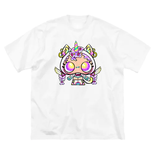 ねこかぶりちゃん☆MAGICAL UNICORN ビッグシルエットTシャツ