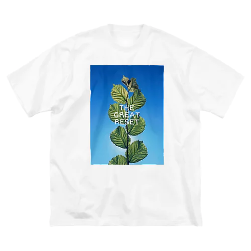 THE GREAT RESET ビッグシルエットTシャツ