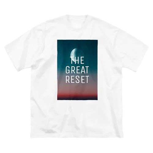 THE GREAT RESET ビッグシルエットTシャツ