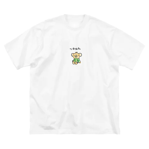 つかれたこぐま ビッグシルエットTシャツ