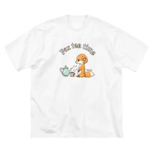 キツネのティータイム Big T-Shirt