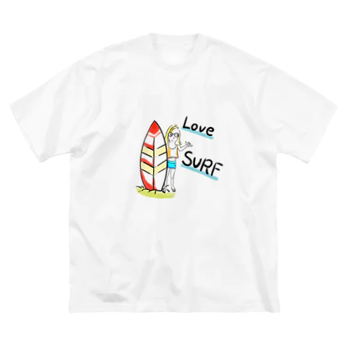 SurfGirl ビッグシルエットTシャツ