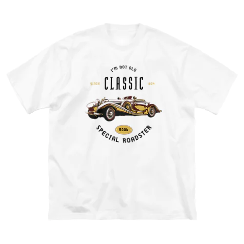 Classic Car（MAISTO MERCEDES 500k） ビッグシルエットTシャツ