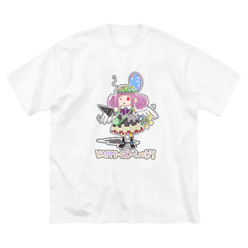 happy-go-lucky ビッグシルエットTシャツ