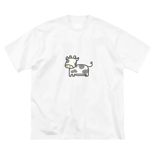 「う」うし ビッグシルエットTシャツ