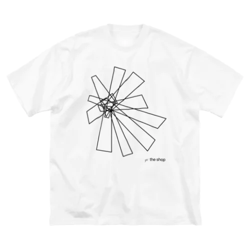 rectangles spark 1 ビッグシルエットTシャツ