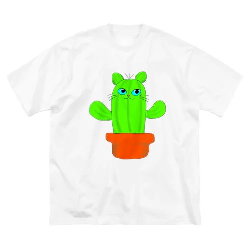 ニャボテン ビッグシルエットTシャツ