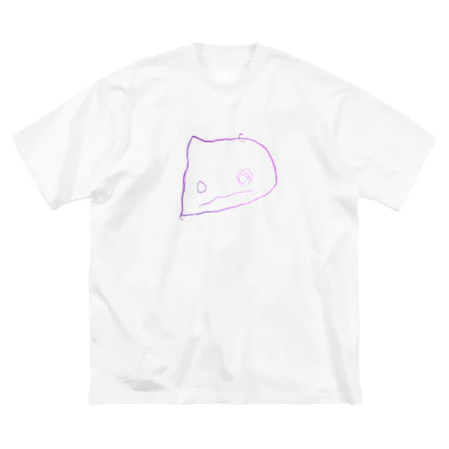 こどもの絵　おばけねこちゃんのかばん Big T-Shirt