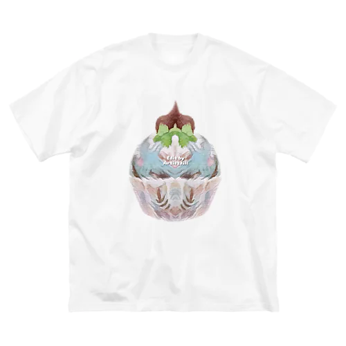 桜チョコミントスイーツ❷ ビッグシルエットTシャツ