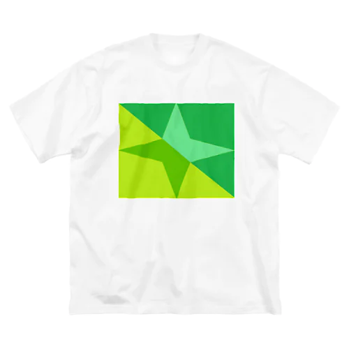 手裏剣（緑）ｋ Big T-Shirt