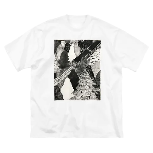 森をぬけてTシャツ 루즈핏 티셔츠