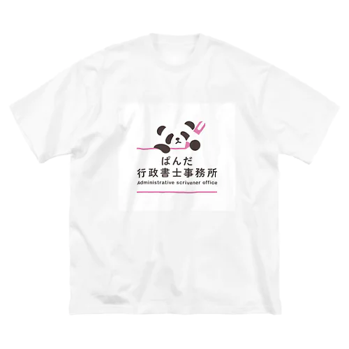 PANDA ビッグシルエットTシャツ