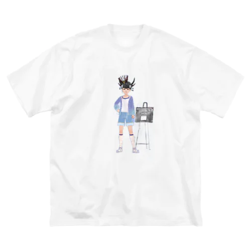 わんわんさんとのコラボ商品 Big T-Shirt