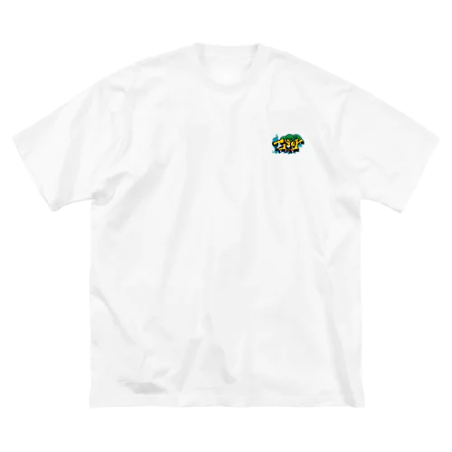 TIGER モチーフ「BIG-T(水)」 Big T-Shirt