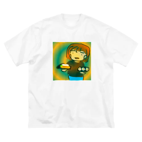 どっちたべる？？？ Big T-Shirt