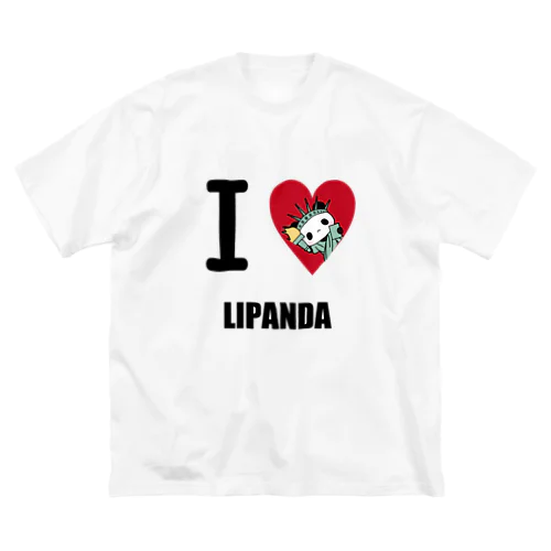 LIPANDA ビッグシルエットTシャツ