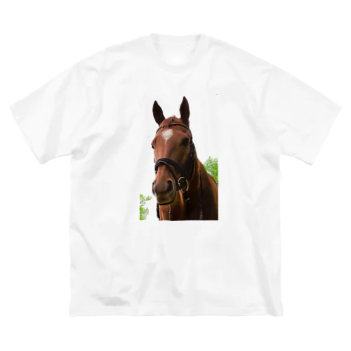 牧場 乗馬 馬術の馬 Big T-Shirt