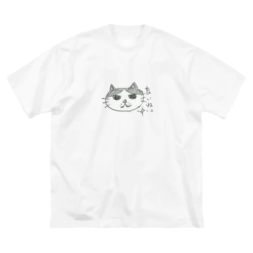 ８warensanハチワレサン ビッグシルエットTシャツ