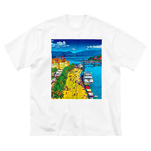 クロアチア トロギルの街 Big T-Shirt