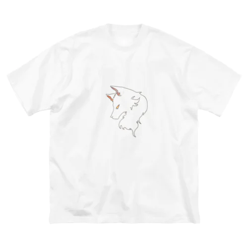 空狼 ビッグシルエットTシャツ