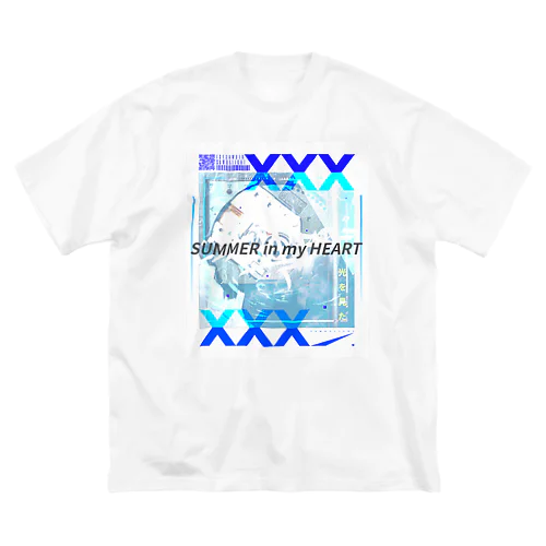 SUMMER in my HEART2022 ビッグシルエットTシャツ