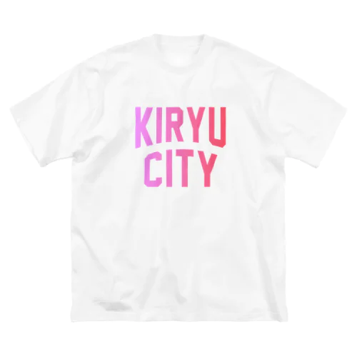 桐生市 KIRYU CITY ビッグシルエットTシャツ