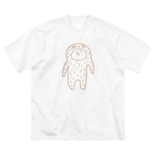 ナマケモノくま（ナチュラル） Big T-Shirt