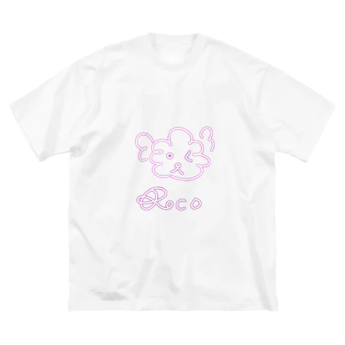 ろこたん ビッグシルエットTシャツ