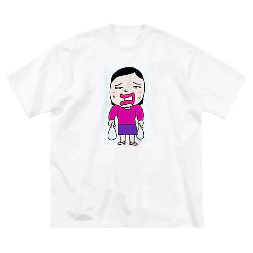 おばちゃん ビッグシルエットTシャツ