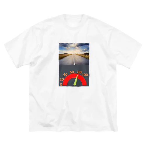 時速80キロ Big T-Shirt