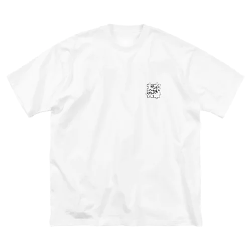 パズルず ビッグシルエットTシャツ