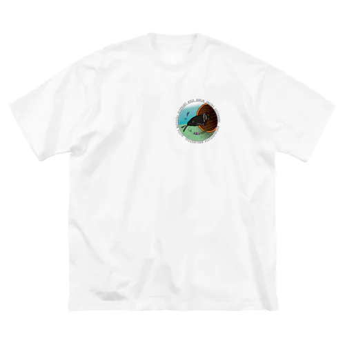 「まめまめ水族館」エレファントノーズのバブ Big T-Shirt