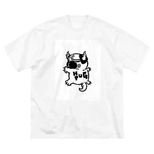 HUGPUG ビッグシルエットTシャツ