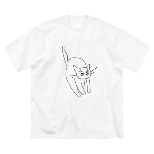 #くろねこえんじ ビッグシルエットTシャツ