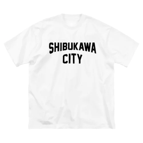 渋川市 SHIBUKAWA CITY ビッグシルエットTシャツ