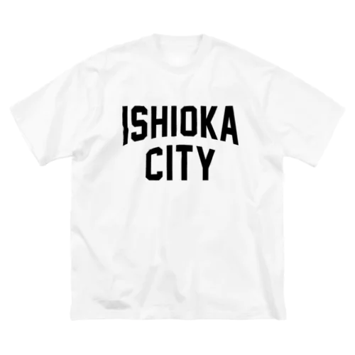 石岡市 ISHIOKA CITY ビッグシルエットTシャツ