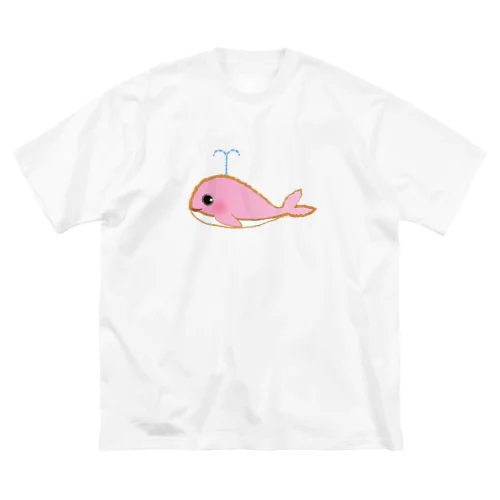 ピンククジラ Big T-Shirt