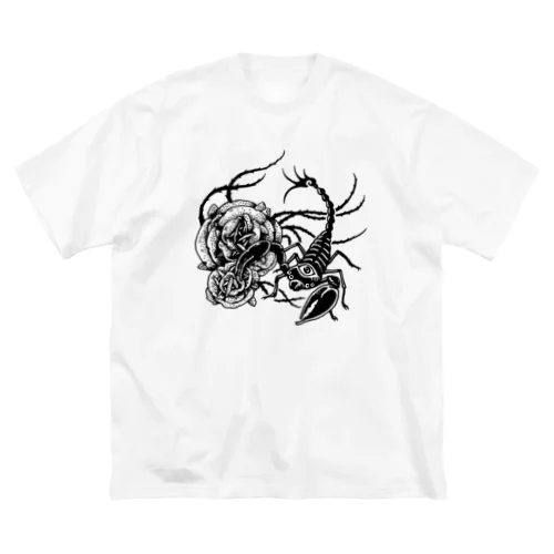 砂漠の薔薇蠍 ビッグシルエットTシャツ