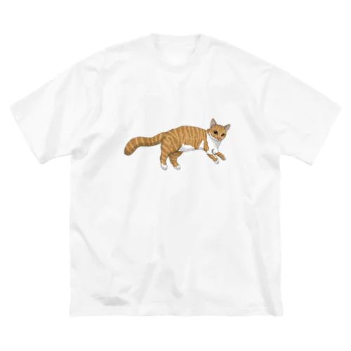 もふもふしっぽ ビッグシルエットTシャツ