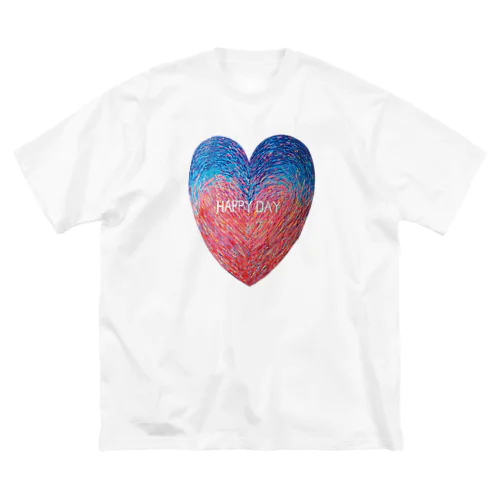 Happyday Heart  Big T-Shirt