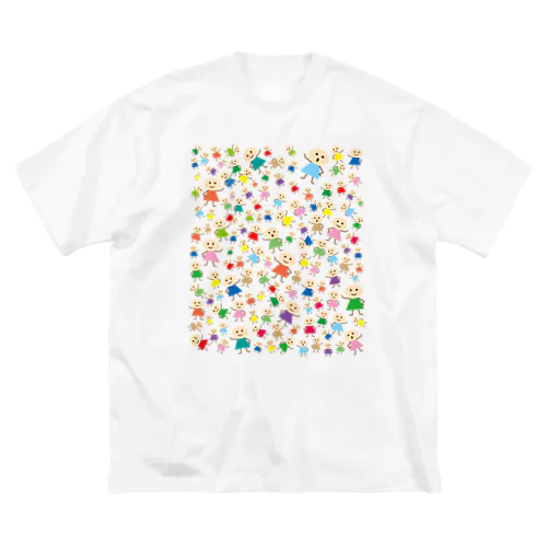 こびとうじゃうじゃ ビッグシルエットTシャツ