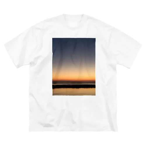 瀬戸内マジックアワー(夕明り) ビッグシルエットTシャツ