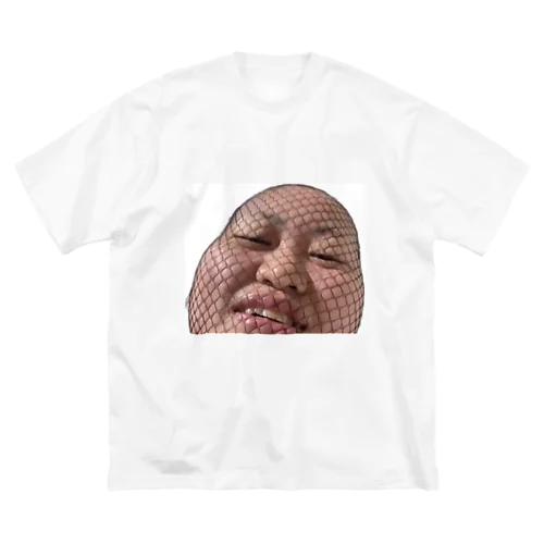 丸っこ網タイツちゃん Big T-Shirt
